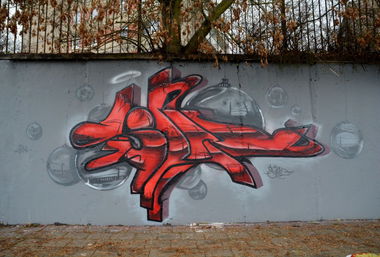 Graffiti Wall in Ffo - Photo by Spaer - SOLD (2014)
