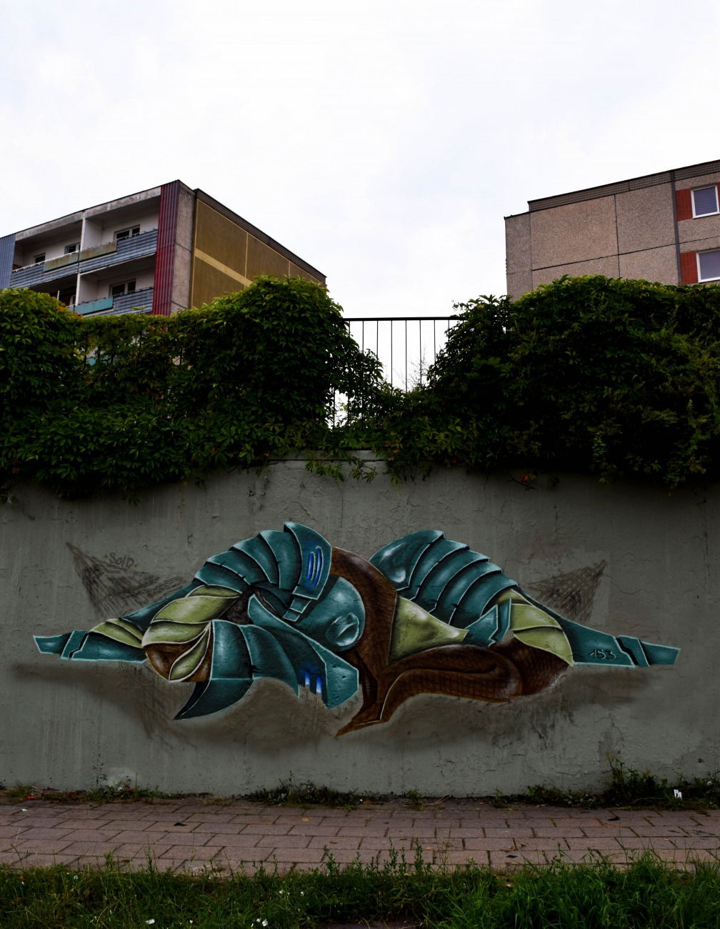 Graffiti Wall in Frankfurt (oder) - Photo by Spaer - SOLD, 153 (2016)