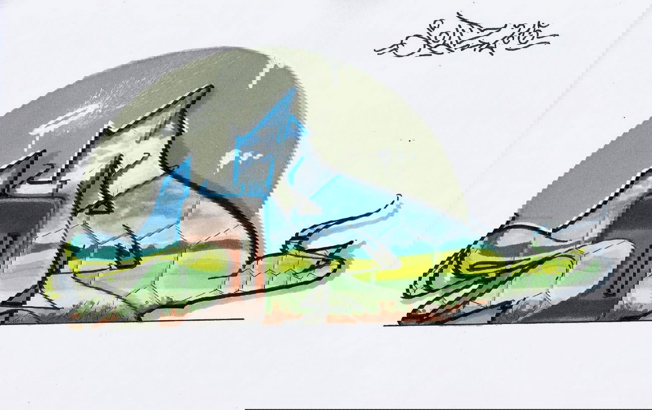 Graffiti Sketch - Photo by Spaer - SOLD (2015)