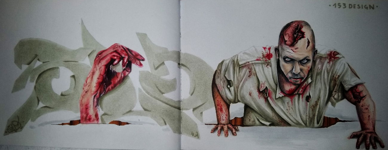 Graffiti Sketch - Photo by Spaer - SOLD, 153 (2016)