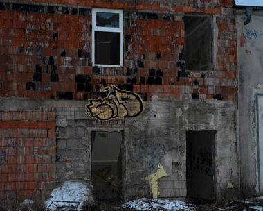 Graffiti Bombing in Frankfurt (Oder) - Photo by Spaer - SOLD (2015)