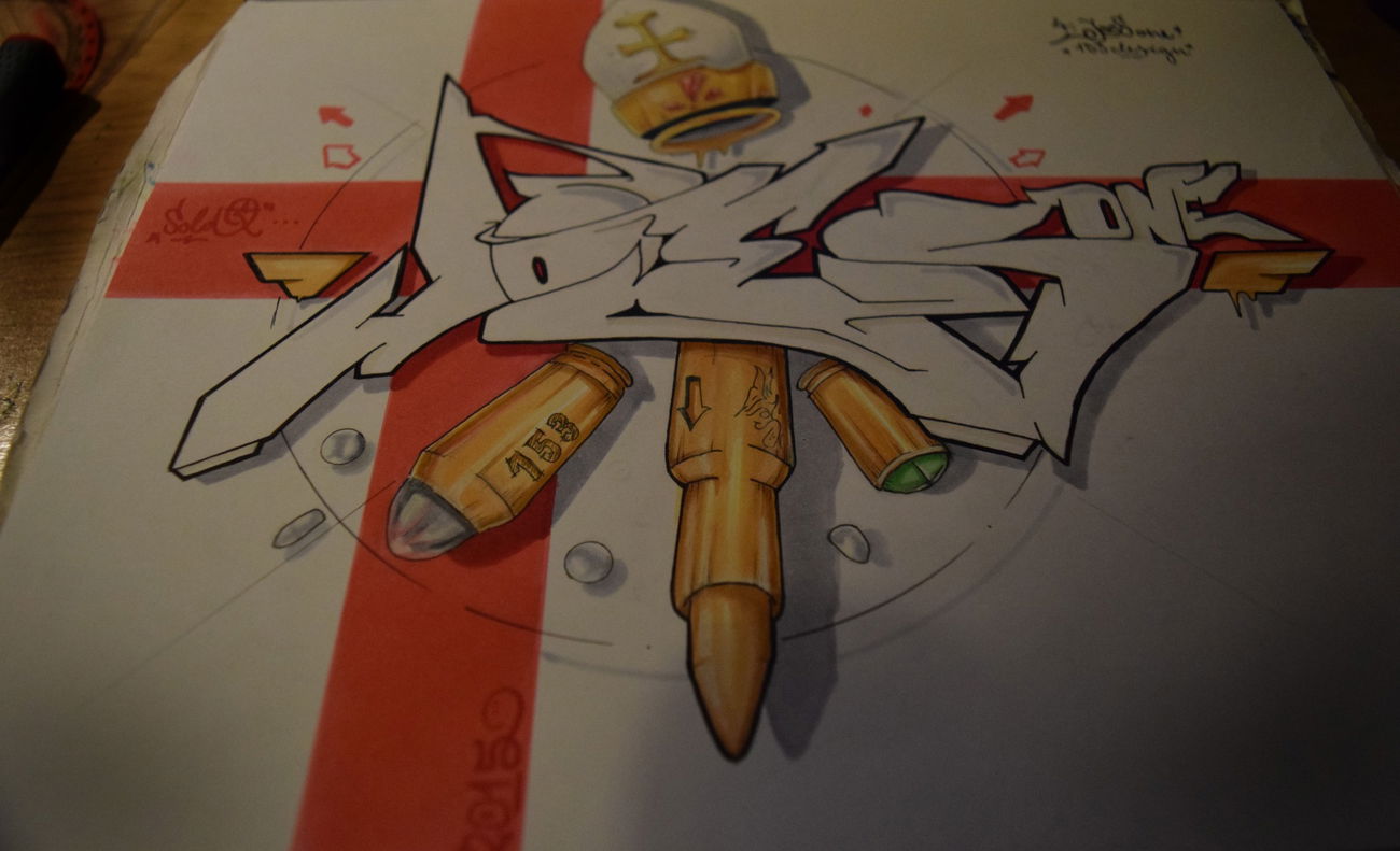 Graffiti Sketch - Photo by Spaer - SOLD, Joes, one (2015)