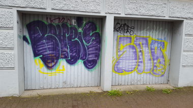 Graffiti Wall in Oldenburg - Photo by Sparva - Bweis, Sno