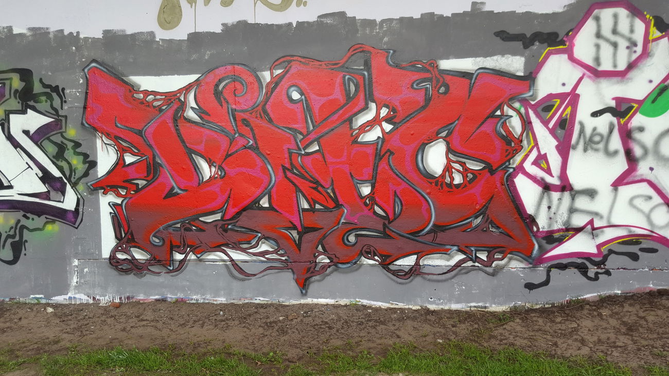 Graffiti Wall in Oldenburg - Photo by Sparva - Ditc