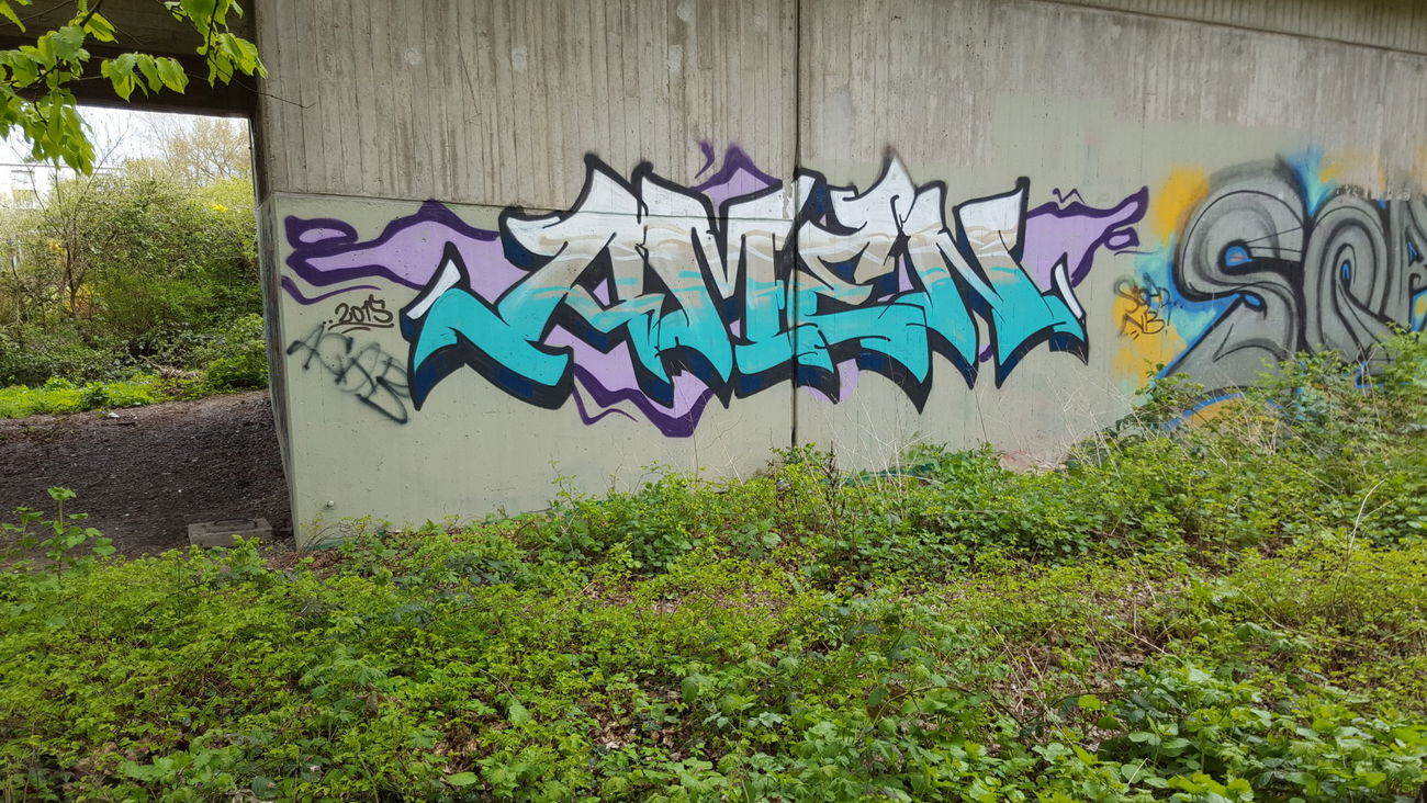 Graffiti Wall in Oldenburg - Photo by Sparva - Amen