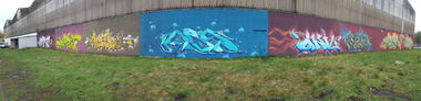 Graffiti Wall in Oldenburg - Photo by Sparva - Oldenburg