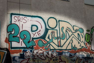 Graffiti Wall in Köln - Photo by Spie23 - pidd, pidd22, srs