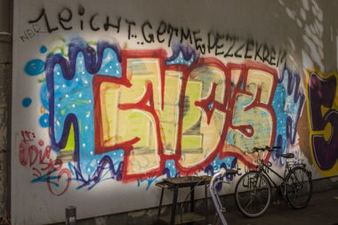 Graffiti Bombing in Köln - Photo by Spie23 - ncs, nc, odise (2013)