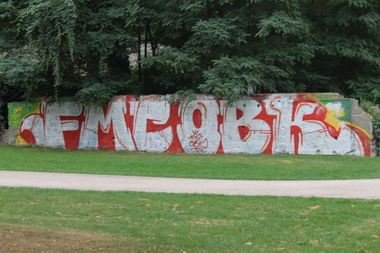 Graffiti Wall in Köln - Photo by Spie23 - fmc, obk, part (2012)