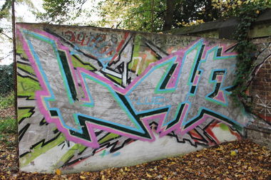 Graffiti Wall in Köln - Photo by Spie23 - lue