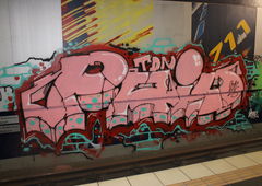 Graffiti Bombing in Köln - Photo by Spie23 - paid, tdn (2012)