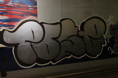 Graffiti Bombing in Köln - Photo by Spie23 - pose