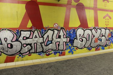 Graffiti Bombing in Köln - Photo by Spie23 - bösr, böser, bboys