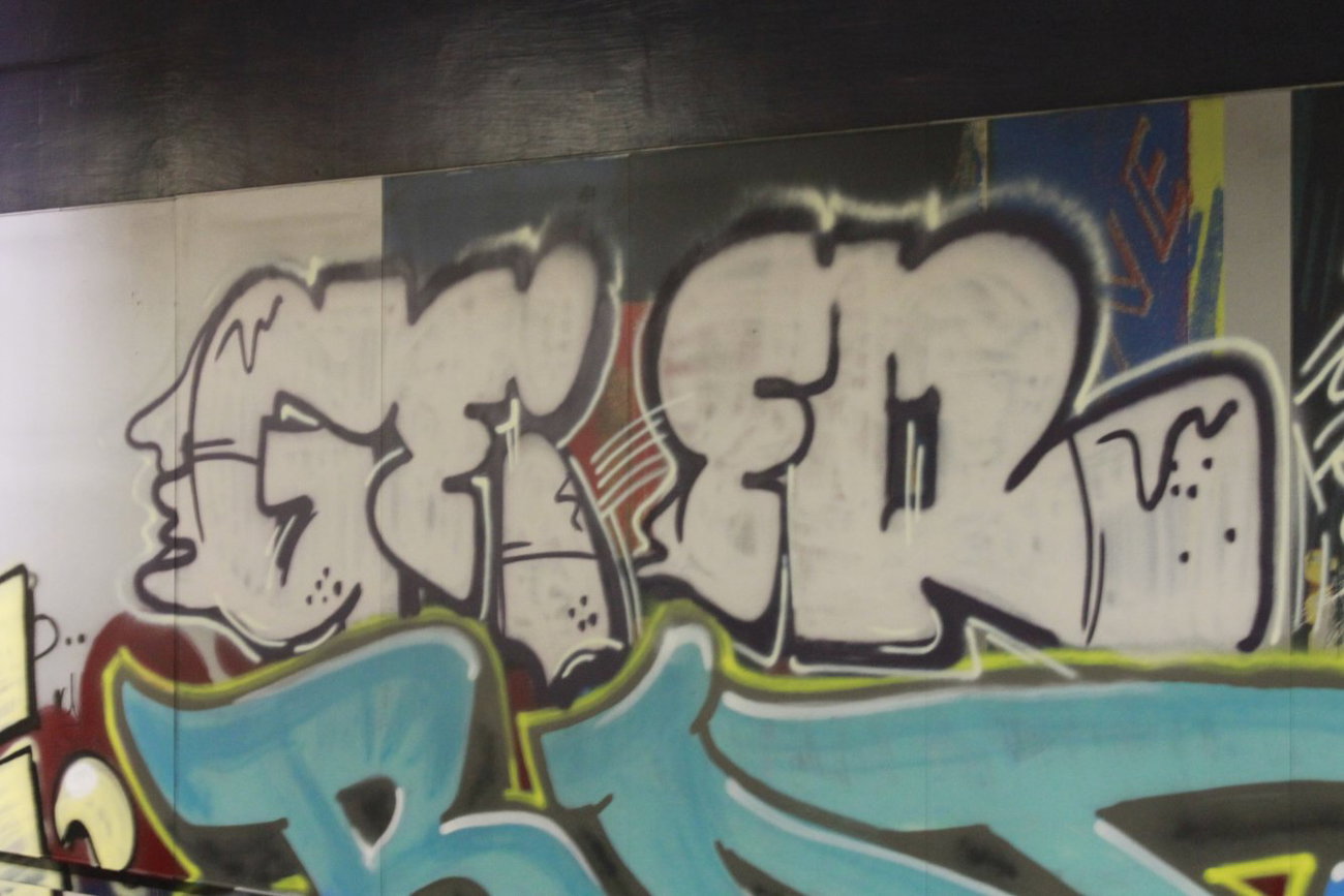Graffiti Bombing in Köln - Photo by Spie23 - geier, imr