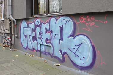 Graffiti Bombing in Köln - Photo by Spie23 - geier, imr (2013)
