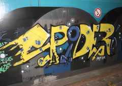 Graffiti Bombing in Köln - Photo by Spie23 - spider, imr, abcp