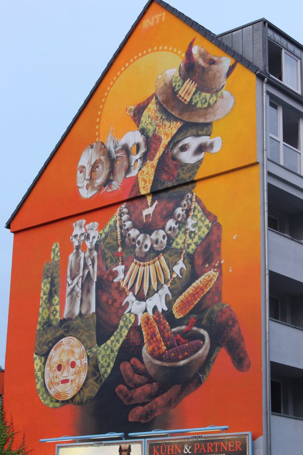 Graffiti Street Art in Köln - Photo by Spie23 - inti (2012)