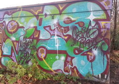 Graffiti Wall in Köln - Photo by Spie23 - nc, ncs, cps