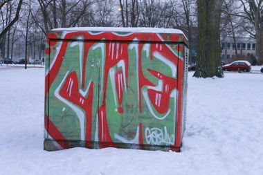 Graffiti Wall in Köln - Photo by Spie23 - mde, gory