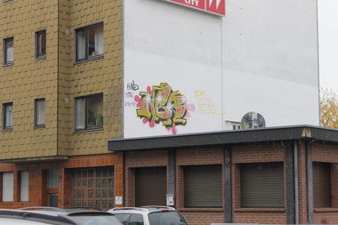 Graffiti Bombing in Köln - Photo by Spie23 - nbr, king, mo (2013)