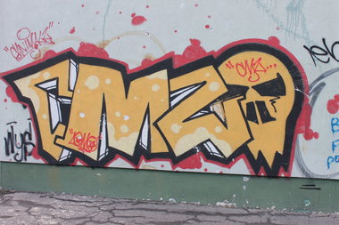 Graffiti Bombing in Kielce - Photo by Spie23 - cmz, canimalz, aomo