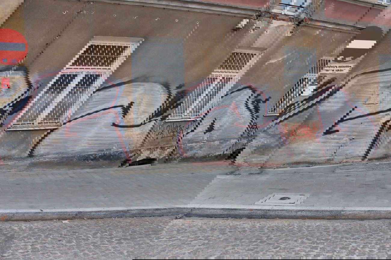 Graffiti Bombing in Kielce - Photo by Spie23 - gzd
