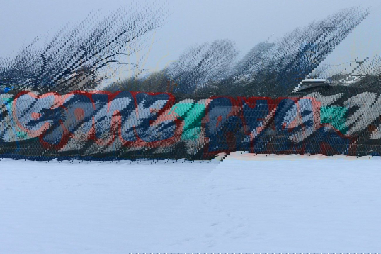 Graffiti Bombing in Köln - Photo by Spie23 - sone., reel (2012)