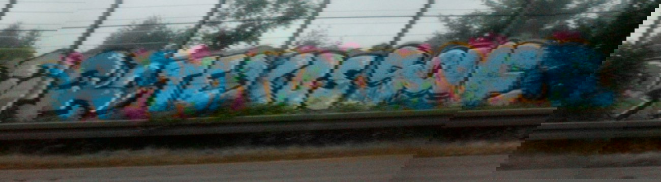 Graffiti Bombing in Köln - Photo by Spie23 - retro, texas, sone