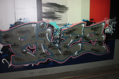 Graffiti Wall in Köln - Photo by Spie23 - riese, ries, psye (2012)