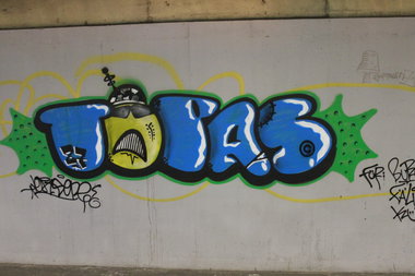 Graffiti Bombing in Köln - Photo by Spie23 - topas, 27