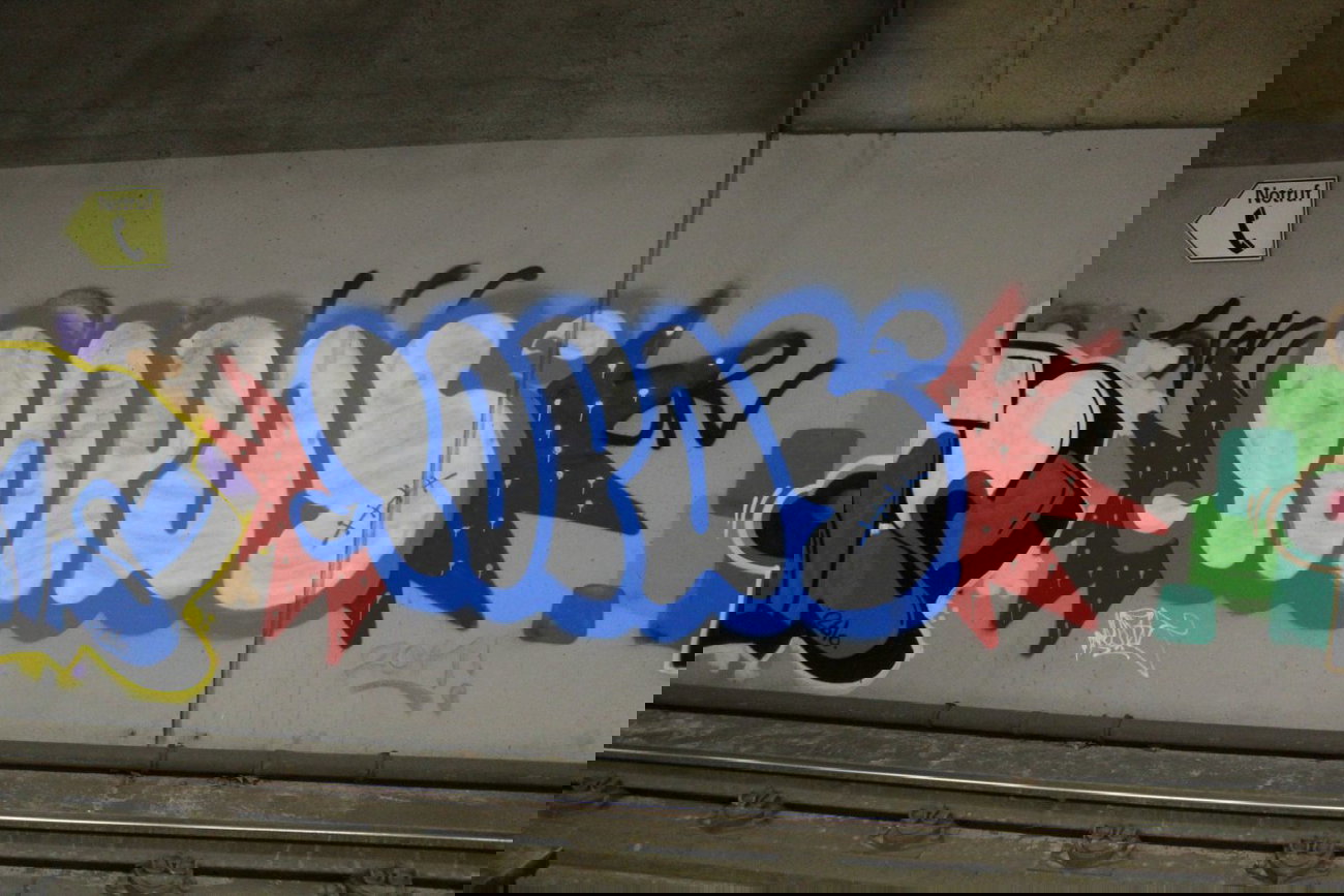 Graffiti Bombing in Köln - Photo by Spie23 - topas