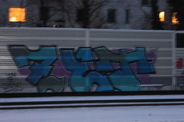 Graffiti Bombing in Köln - Photo by Spie23 - zet, vbm, bb (2011)