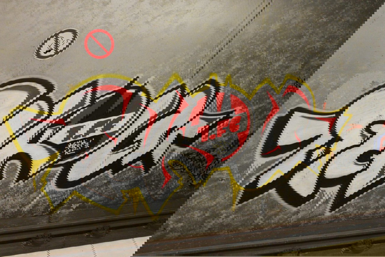 Graffiti Bombing in Köln - Photo by Spie23 - 1, fc, köln