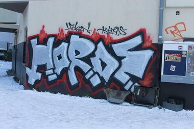 Graffiti Bombing in Köln - Photo by Spie23 - 1, fc, köln