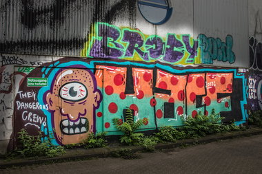 Graffiti Bombing in Köln - Photo by Spie23 - ha, cf, hacf (2012)