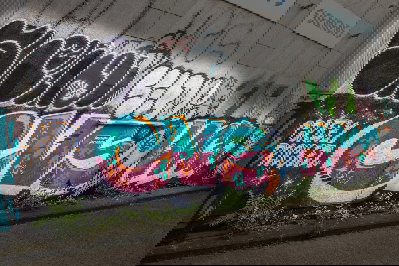 Graffiti Bombing in Köln - Photo by Spie23 - shimo, ds98, setop (2013)