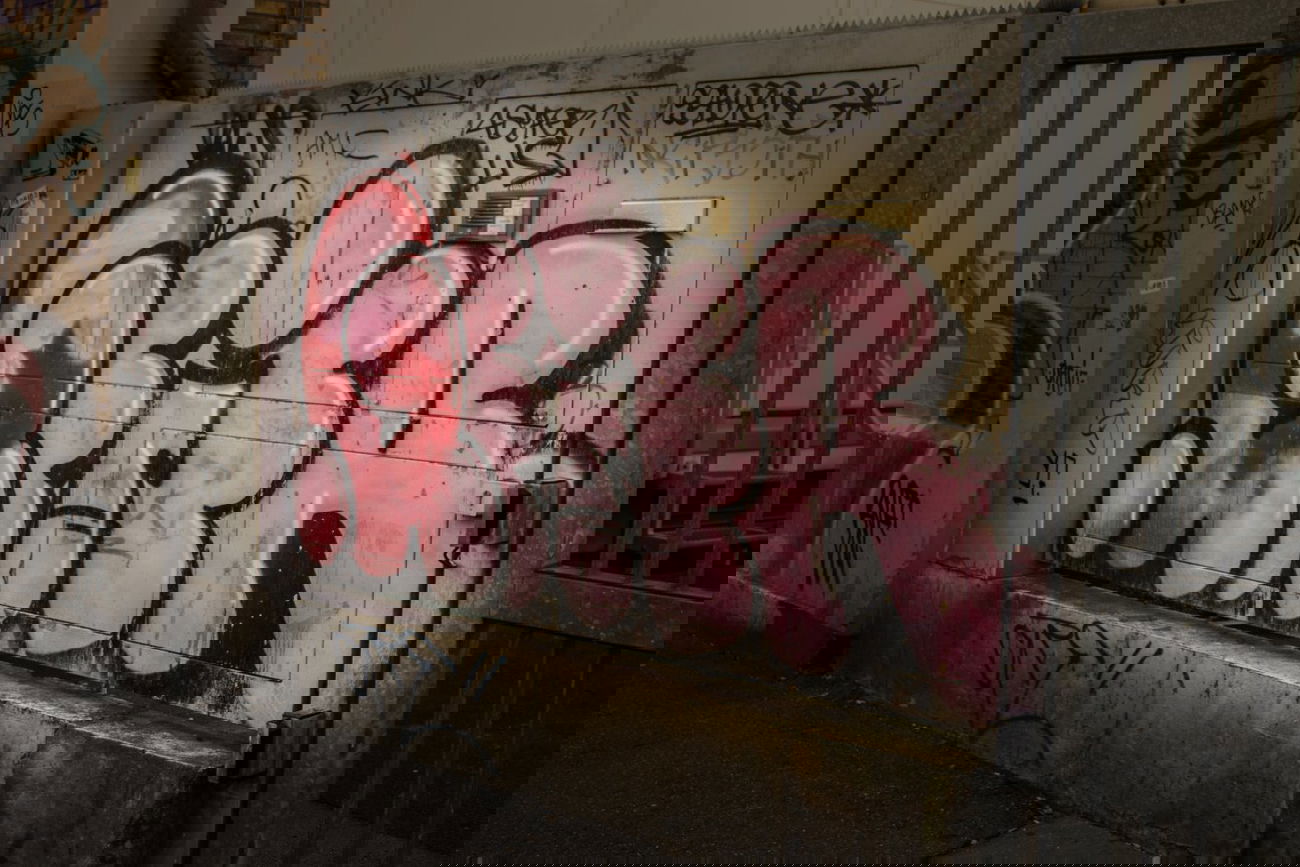 Graffiti Bombing in Köln - Photo by Spie23 - geier, imr