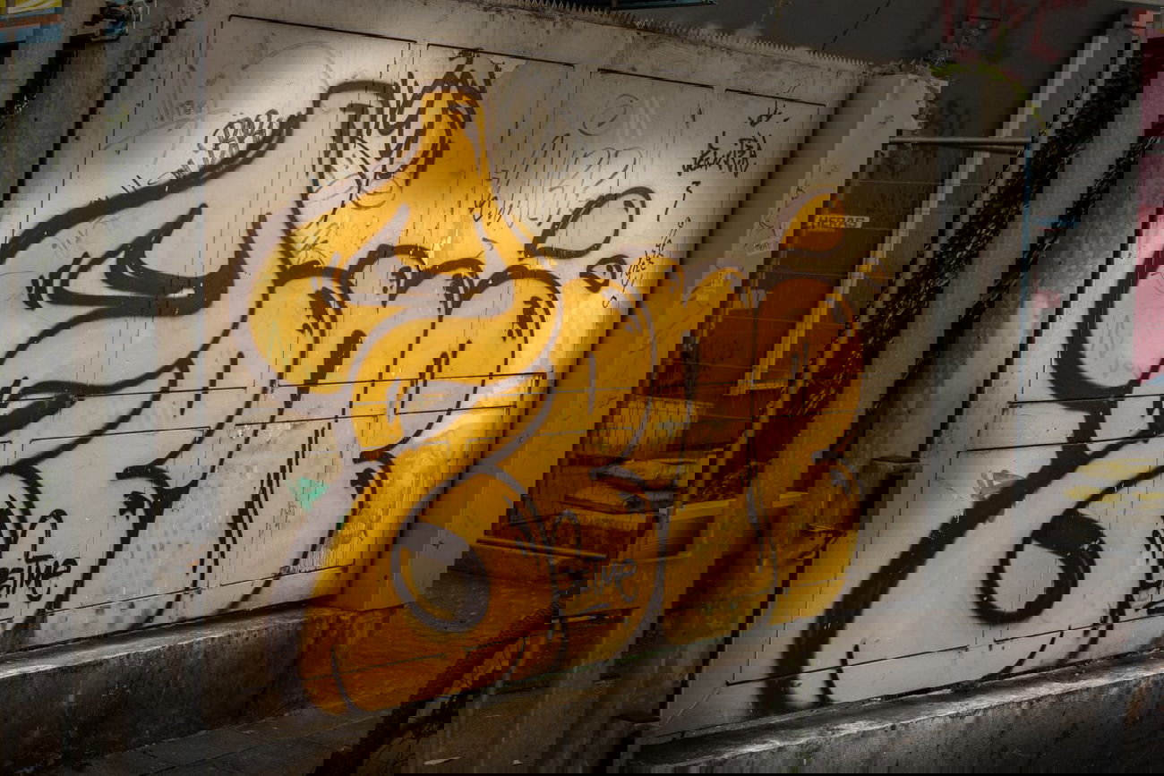 Graffiti Bombing in Köln - Photo by Spie23 - getme