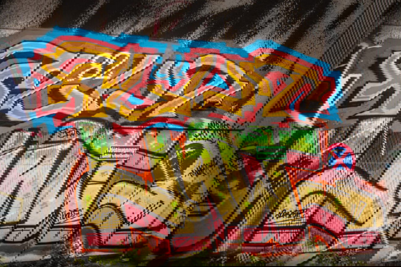 Graffiti Wall in Köln - Photo by Spie23 - ha, cf, hacf