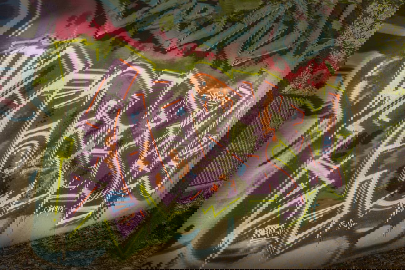 Graffiti Wall in Köln - Photo by Spie23 - netz, sct