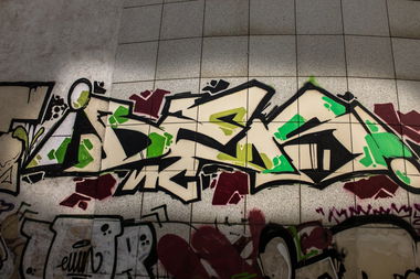 Graffiti Wall in Köln - Photo by Spie23 - ibes, nc
