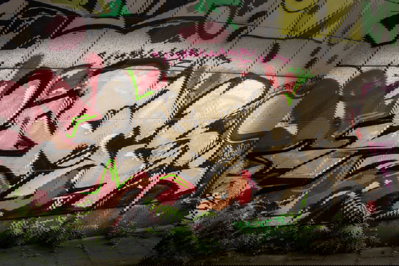 Graffiti Wall in Köln - Photo by Spie23 - ibes, nc