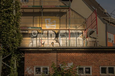 Graffiti Bombing in Köln - Photo by Spie23 - imr, hub