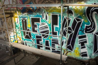 Graffiti Bombing in Köln - Photo by Spie23 - leicht, imr (2014)