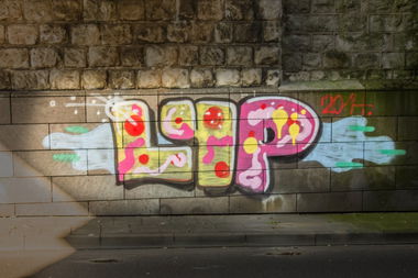 Graffiti Bombing in Köln - Photo by Spie23 - lyp (2014)