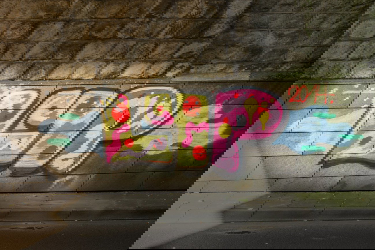 Graffiti Bombing in Köln - Photo by Spie23 - lyp (2014)