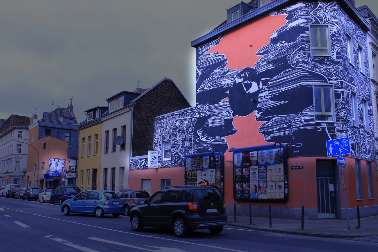 Graffiti Wall in Köln - Photo by Spie23 - yf, koschlig (2015)