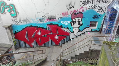 Graffiti Wall in Köln - Photo by Spie23 - cbz (2015)