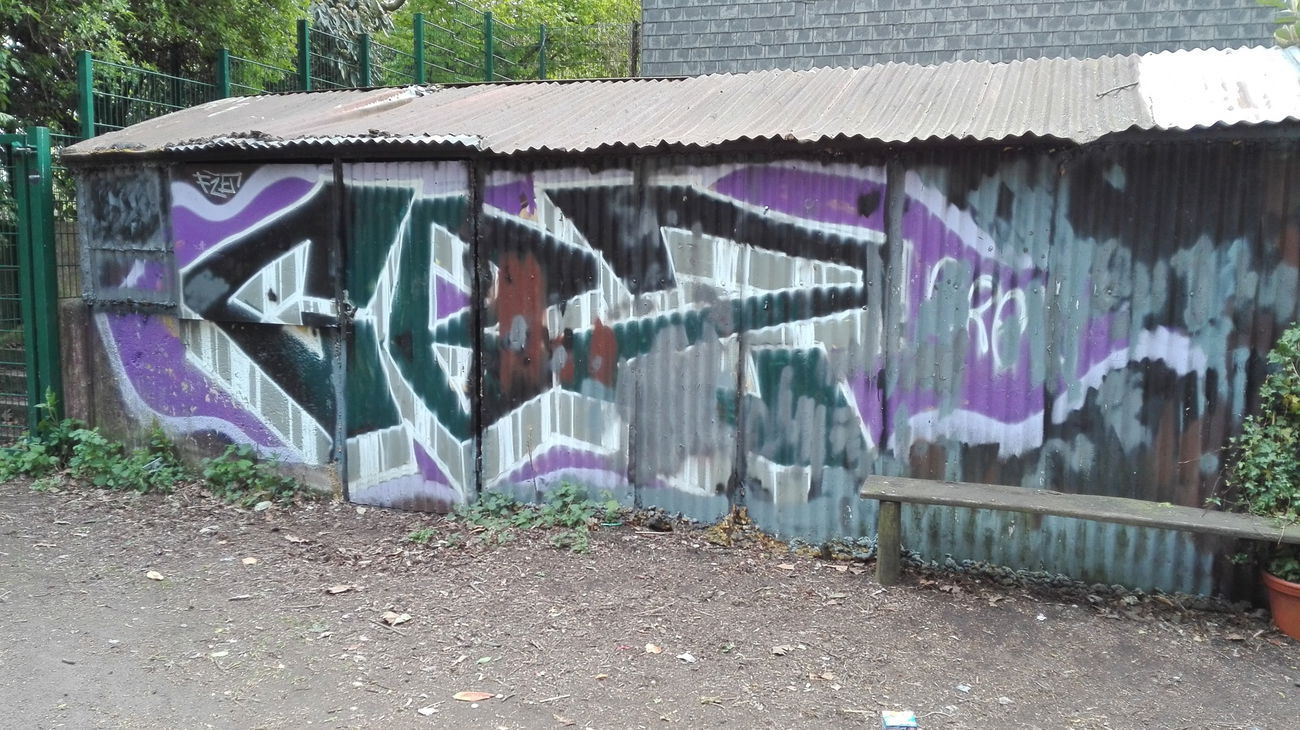 Graffiti Bombing in Köln - Photo by Spie23 - cbz (2015)
