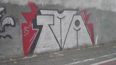 Graffiti Bombing in Köln - Photo by Spie23 - tma (2015)